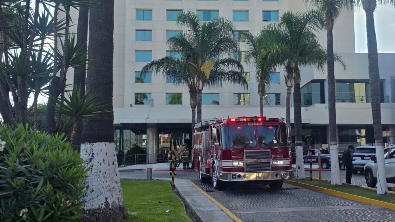 Dos mujeres intoxicadas por inhalación de gas en hotel Marriott